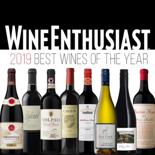Wine Enthusiast Best Wines of the Year