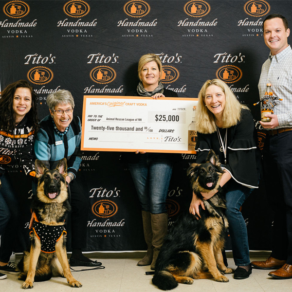 $25K donated to Animal Rescue League of NH