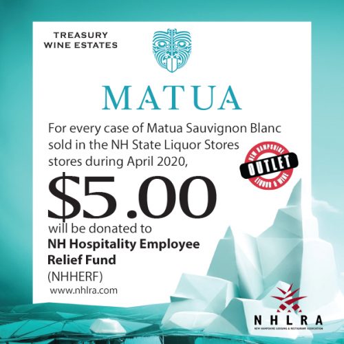 Matua $5.00 Per Case Sold In April To Go To NHLRA Relief Fund