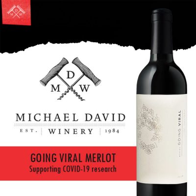 ‘Going Viral’ Merlot – helping to fund Covid-19 research.